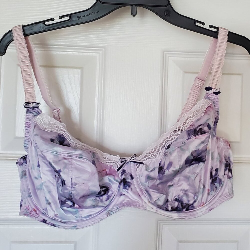 NWT Fantasie Underwire Smooth Cups Watercolor Bra FL 2852 38E
